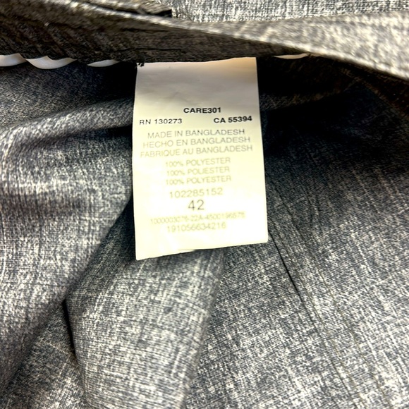 Lee Comfort Stretch Wrinkle Free Heather Grey Cargo Shorts 42 waist NWT - Picture 9 of 11